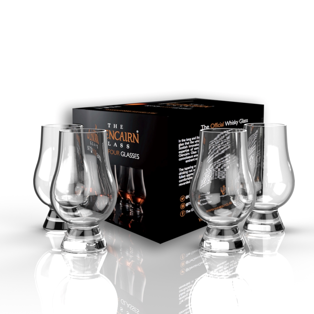 Glencairn Glass, four in gift carton
