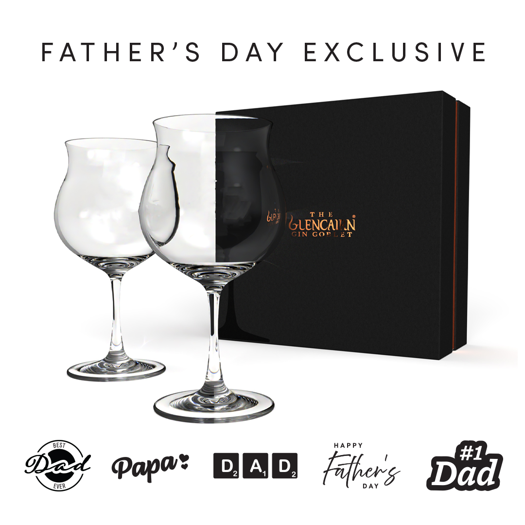 Father’s Day Designs – Glencairn Gin Goblet – Set of 2