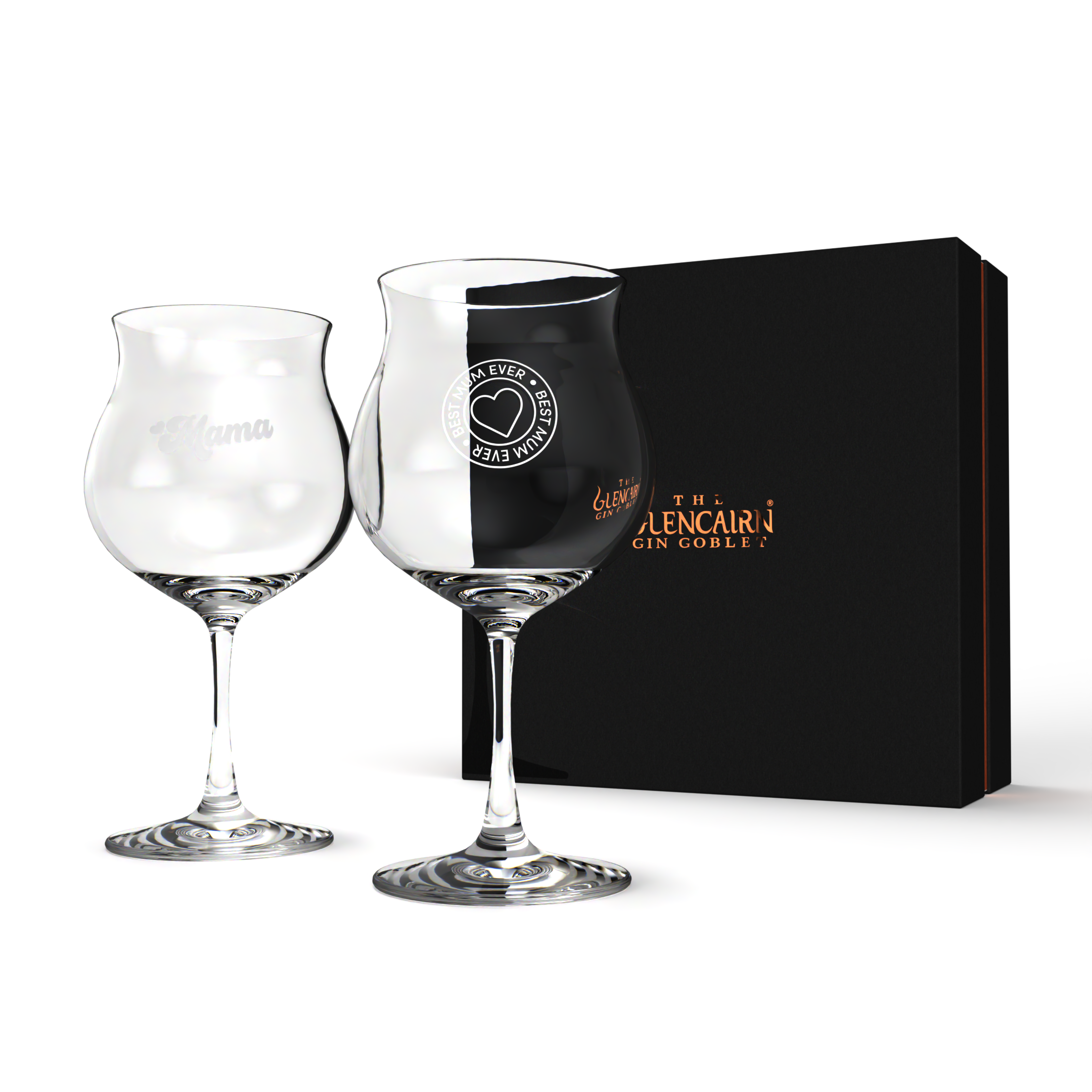 Mother’s Day Design – Glencairn Gin Goblet Gift Set of 2