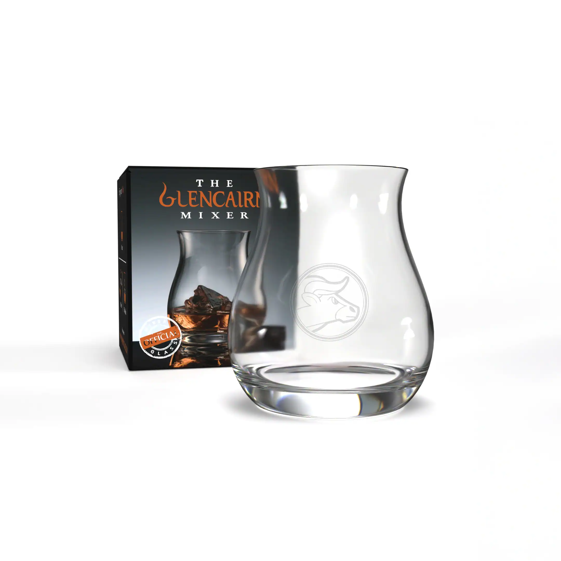 Glencairn Zodiac Mixer – Taurus Engraved Horoscope Glass