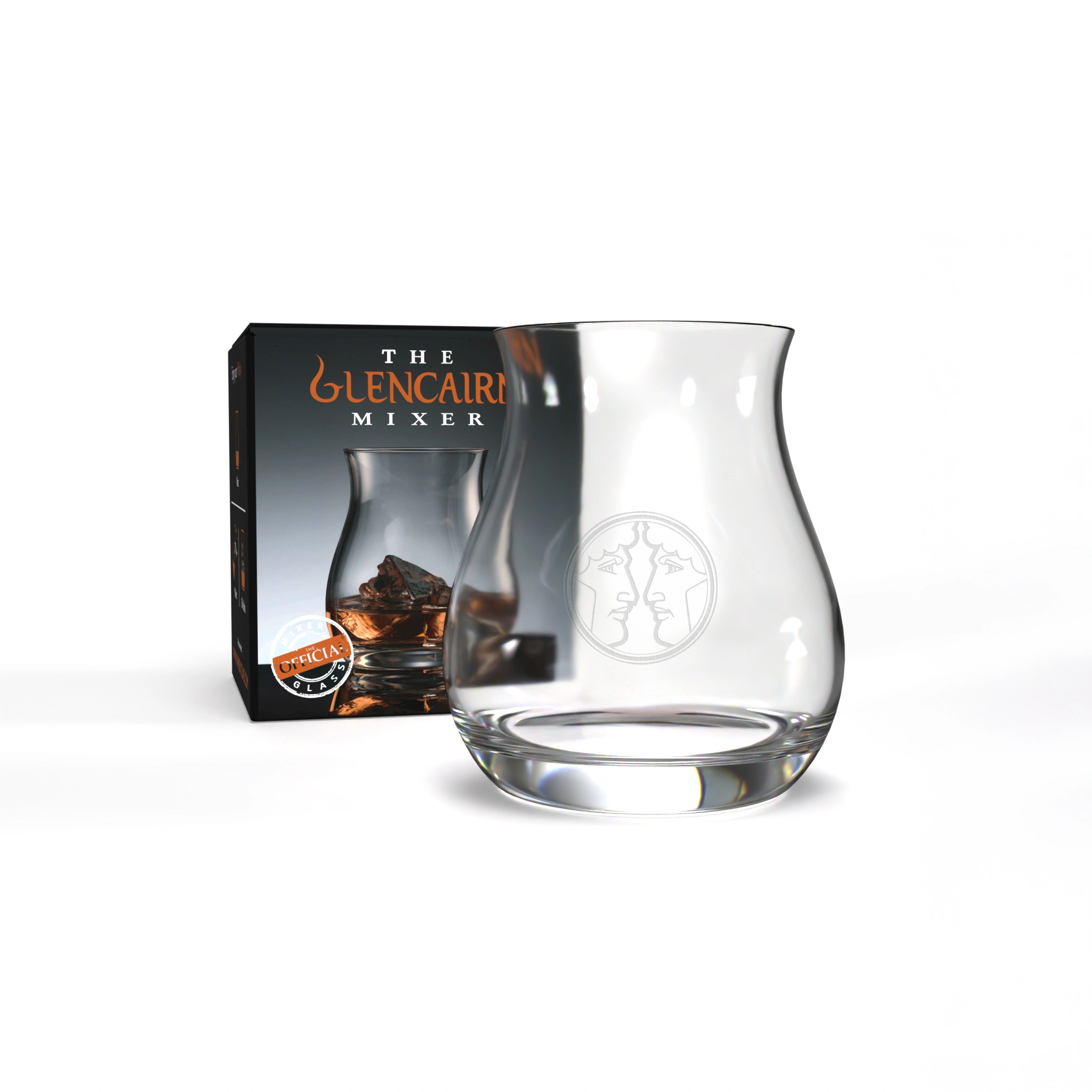 Glencairn Zodiac Mixer – Gemini Engraved Horoscope Glass