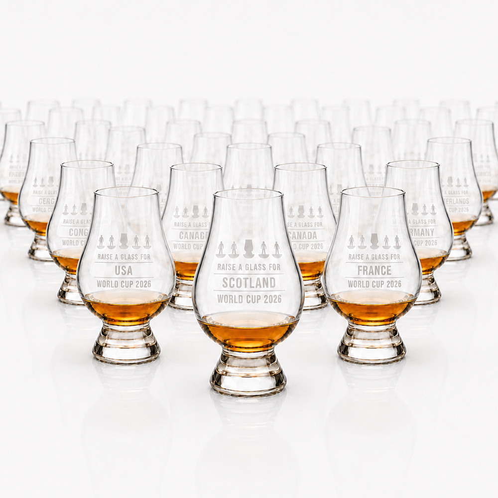 World Cup 2026 Country Glencairn Glass
